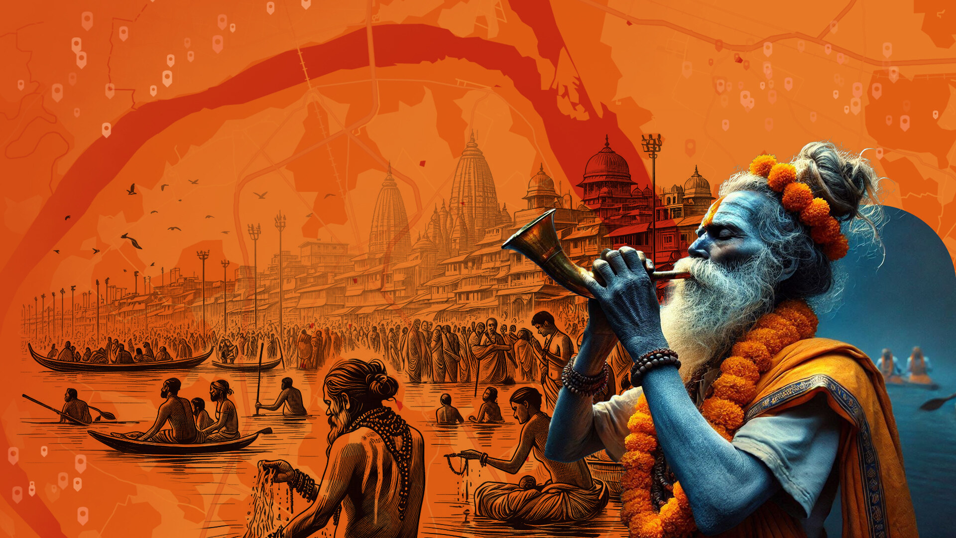 Maha kumbh mela 2025 banner image